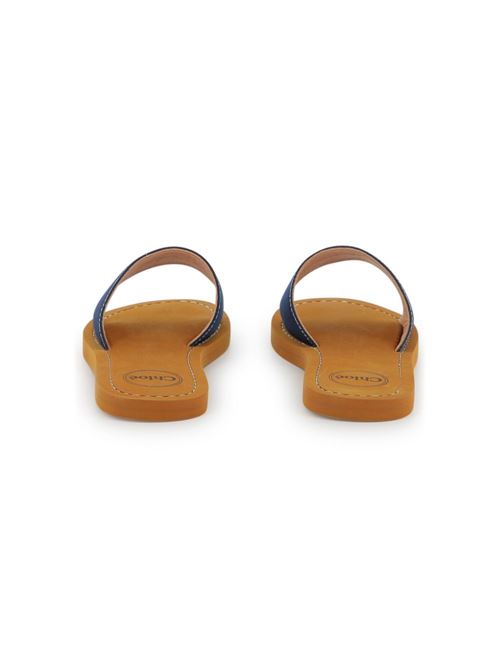 Ciabatta bambina con logo Chloe' Kids | C20507859